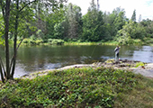 Fly Fishing at Serpent River